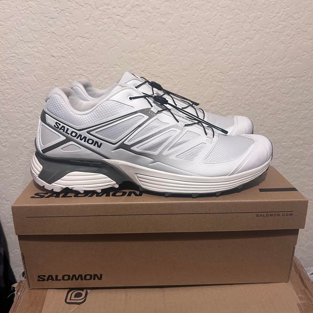 Salomon XT Pathway White/Gray Sneakers Trainers Mens Size 13 Hiking